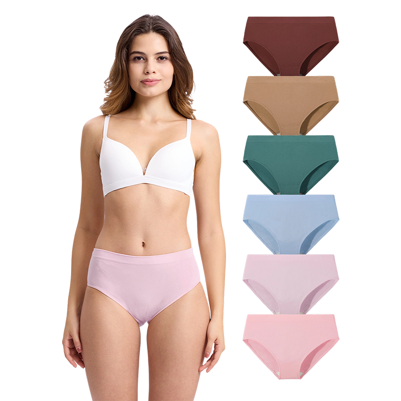Bezšvové dámske bikiny