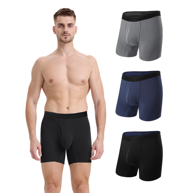 Sieťované chladivé pánske boxerky